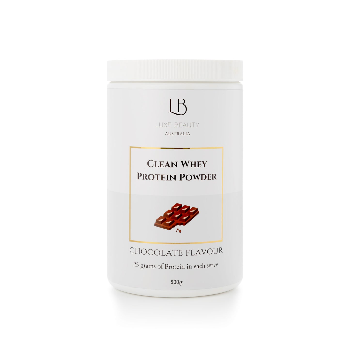 Luxe Beauty Chocolate Protein Powder