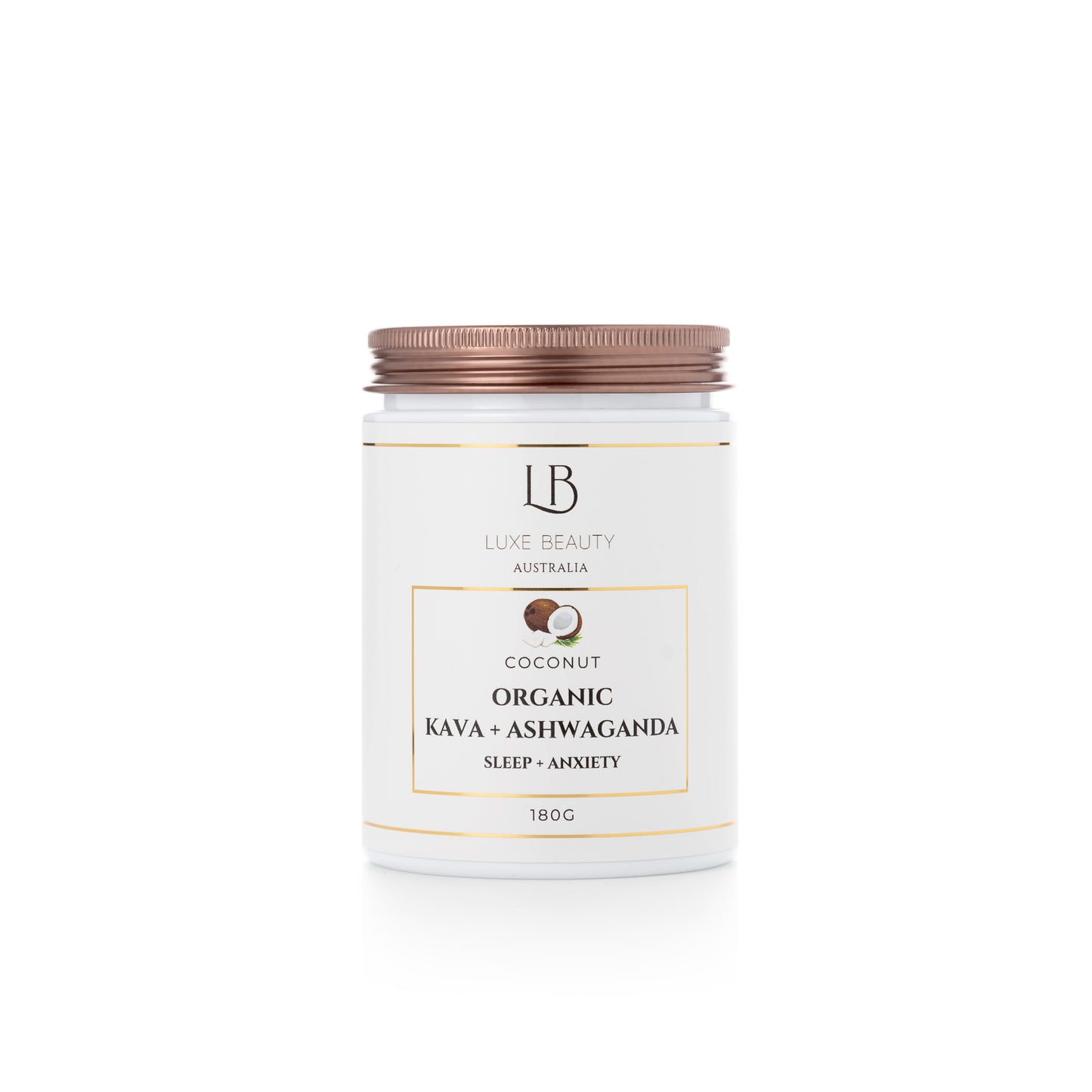 Luxe Organic Kava + Ashwaganda Powder