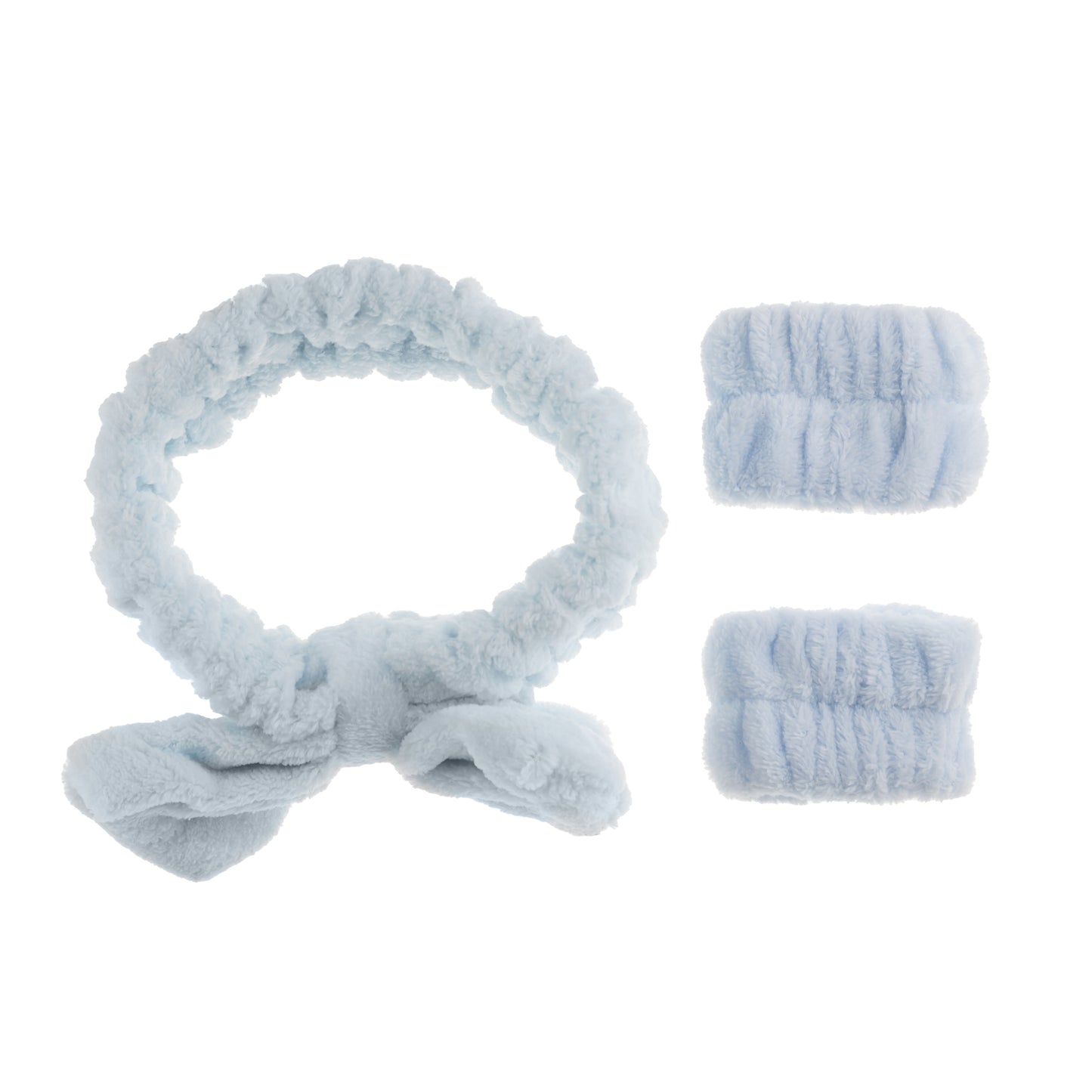 Luxe Hair and Wrist Band Face Washer Set
