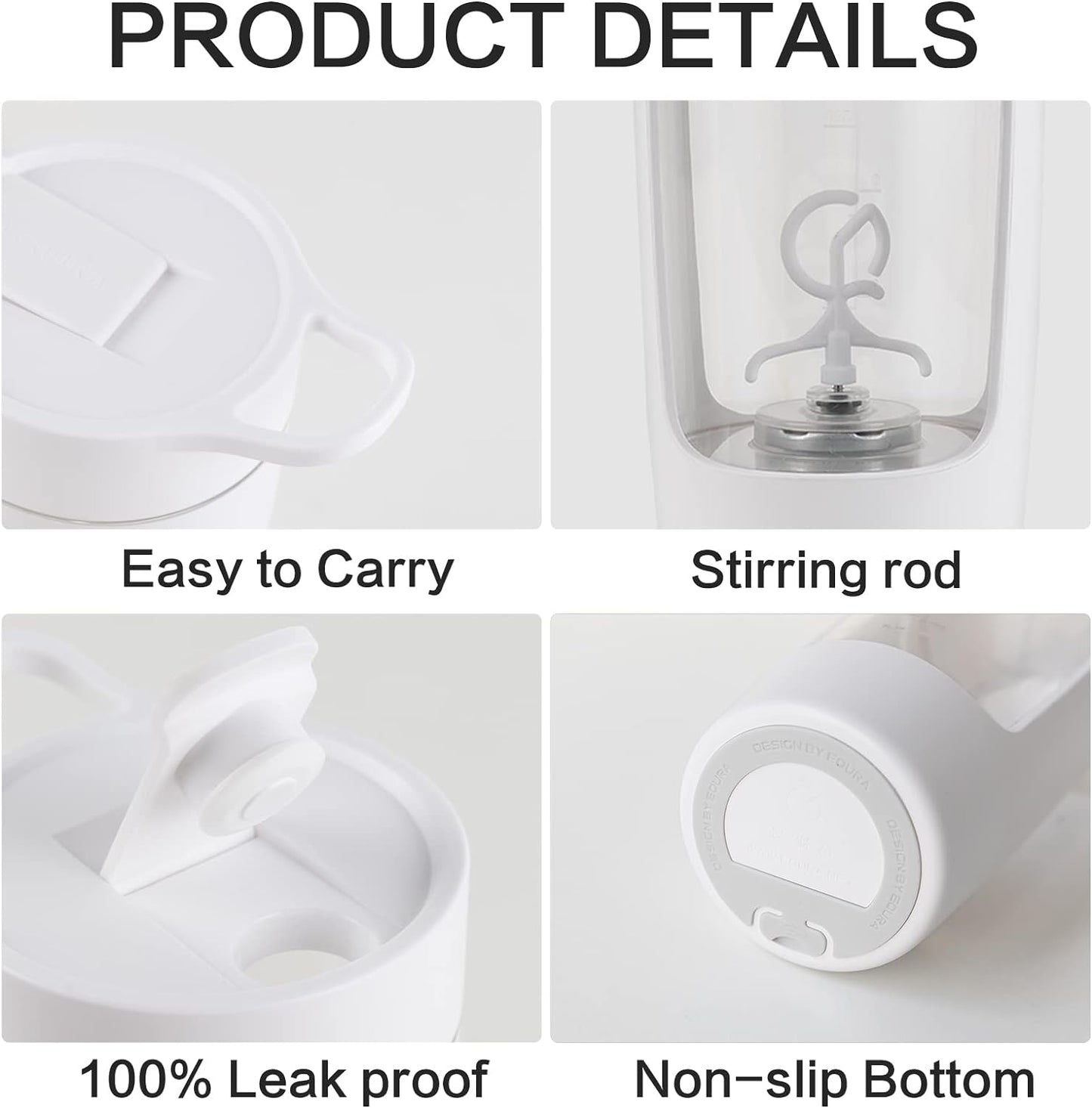 Luxe Beauty Electric Protein Mixer