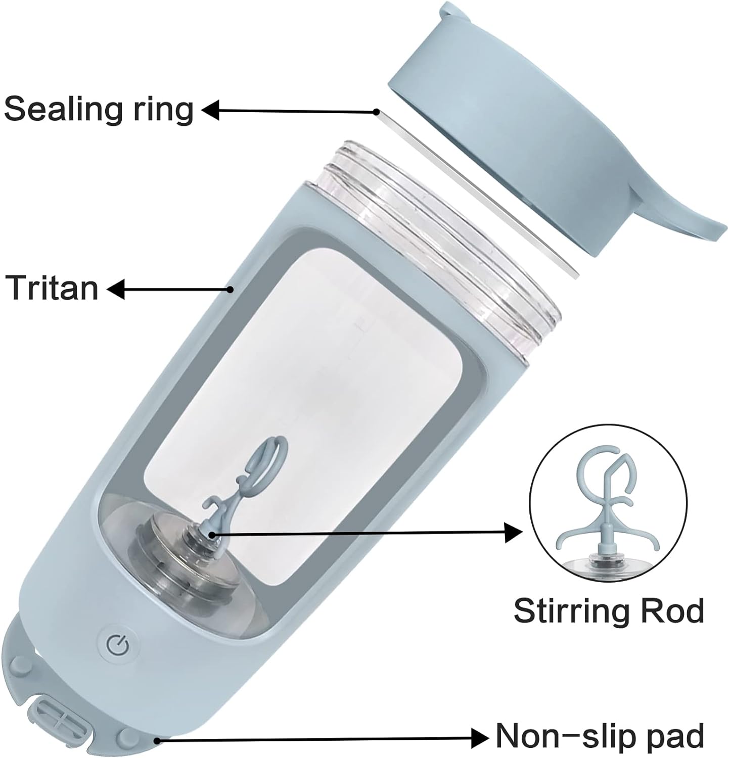Luxe Beauty Electric Protein Mixer