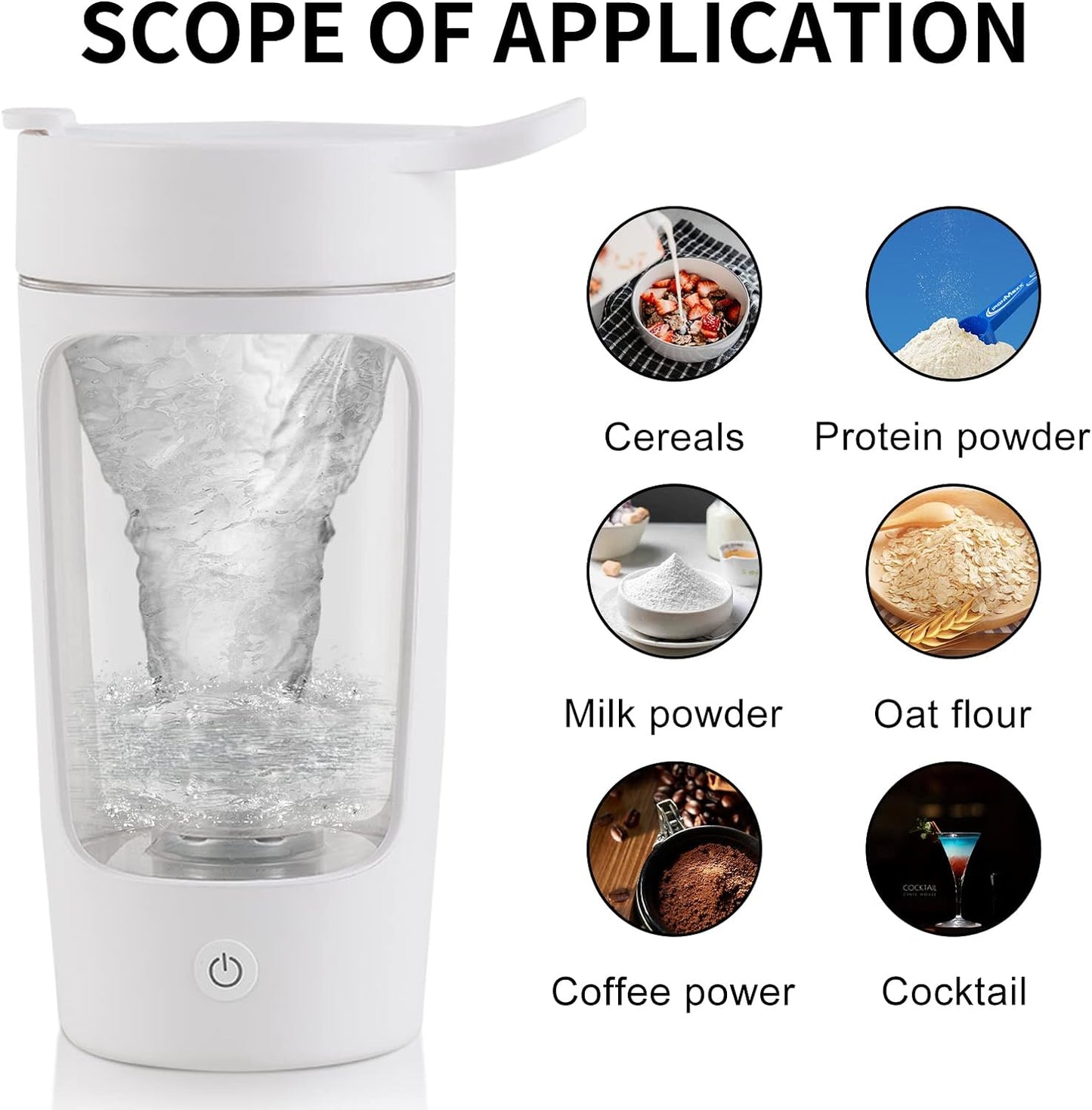 Luxe Beauty Electric Protein Mixer